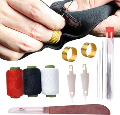 Naaipakket Uitgebreide Set - Borduurgereedschap Accessoires - Kledingherstel Handwerk - Multifunctioneel Compleet - 20 x 15 x 3 cm