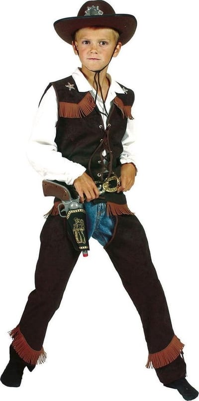 Verkleedpak cowboy jongen Best of the West Cow Boy 116 - Carnavalskleding