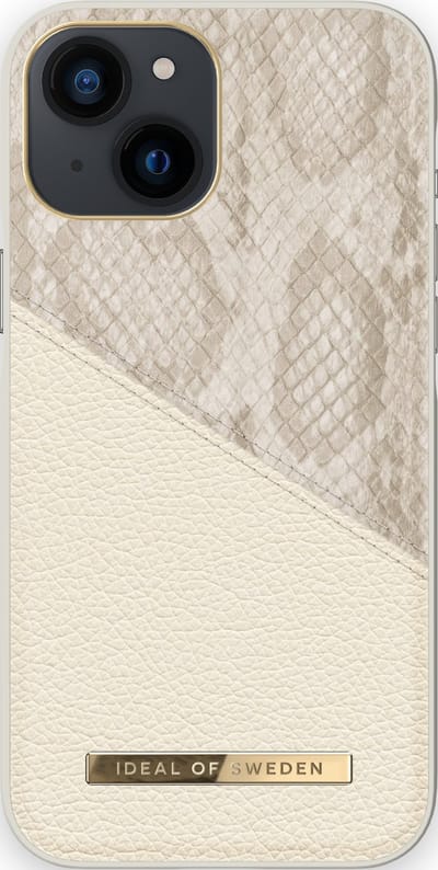 iDeal of Sweden Fashion Case Atelier iPhone 13 Mini Pearl Python