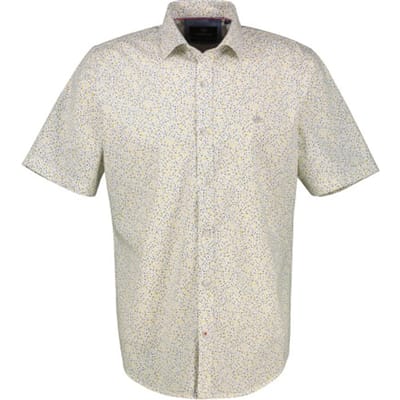 Lerros - Heren Overhemd - 2542305 - 100 White