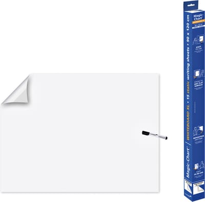 Legamaster - magic-chart - whiteboard folie - 90x120cm - wit - 15 vel