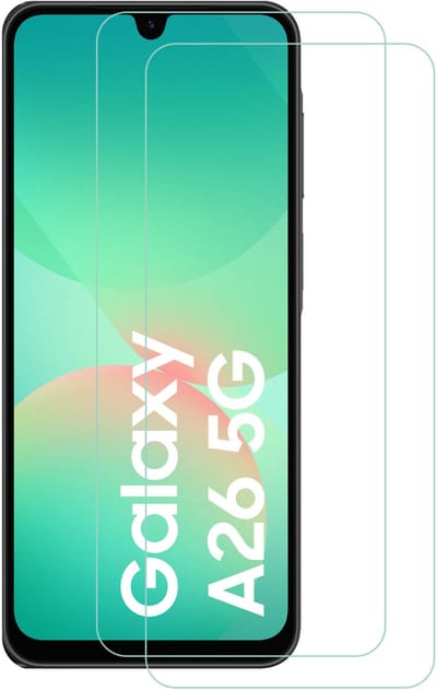 Screenprotectors geschikt voor Samsung Galaxy A26 - Arara gehard glas Tempered Glass - 2 Stuks
