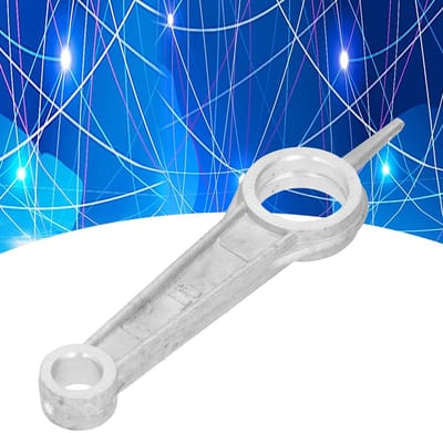 Dailygoods- Drijfstang Lichtgewicht - Luchtcompressoren - Luchtpomp Accessoires - Gegoten Aluminium - Duurzaam - Sterke Stijfheid - 12 * 23 * 85 - Luchtcompressoronderdeel