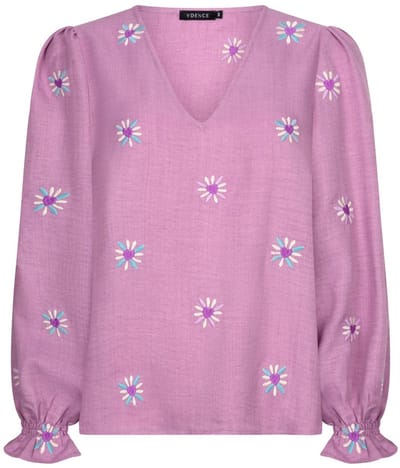 Ydence Top Philou Dames - Jurken - Lila - Maat S