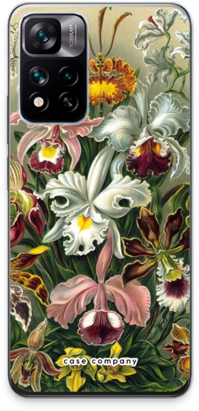 Case Company® - Hoesje geschikt voor Xiaomi 11i hoesje - Haeckel Orchidae - Soft Cover Telefoonhoesje - Bescherming aan alle Kanten en Schermrand