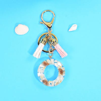 Letter Sleutelhanger A-Z – Luxe Initialen Sleutelhanger met Pompon & Kwastje – Tashanger voor Dames & Meisjes – Accessoire voor Sleutelbos, Handtas, Rugzak & Autosleutel – Persoonlijk Cadeau voor Vrouw, Moeder, Dochter & Vriendin
