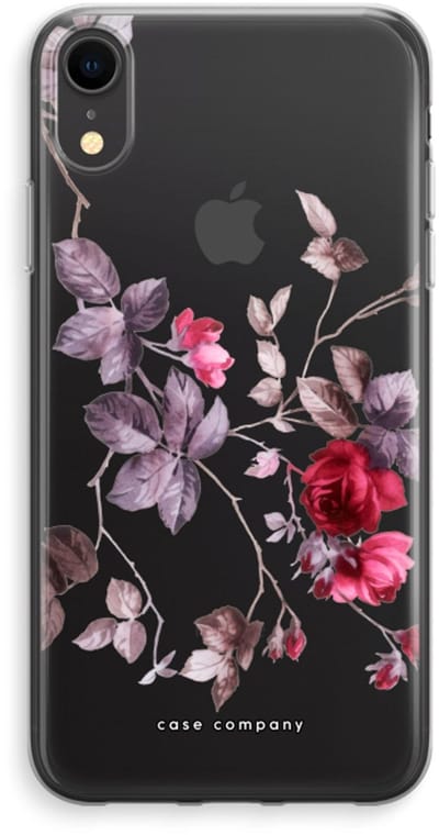 Case Company® - Hoesje geschikt voor iPhone XR hoesje - Mooie bloemen - Soft Cover Telefoonhoesje - Bescherming aan alle Kanten en Schermrand