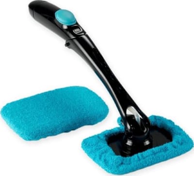 Aqua Laser Autoruitenreiniger - Met Sprayfunctie - Opvouwbaar - Zonder Chemische Middelen – Blauw/Zwart