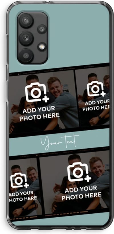 Gepersonaliseerd - Case Company® - Hoesje geschikt voor Samsung Galaxy A32 4G hoesje - Filmrol N°2 - Soft Cover Telefoonhoesje - Bescherming aan alle Kanten en Schermrand