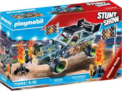 Stuntman en buggy fantasiespelletjes Playmobil