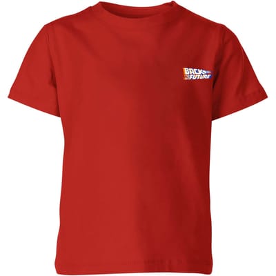 Back To The Future Kids' T-Shirt - Red - 98/104 (3-4 jaar)