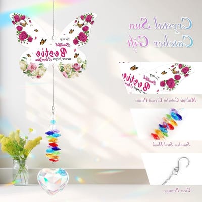 Zonlicht Reflecterende Hangdecoratie voor Raam, Perfecte Cadeau voor Verjaardag en Kerst, Ideaal voor Thuisdecoratie en Vrouwen