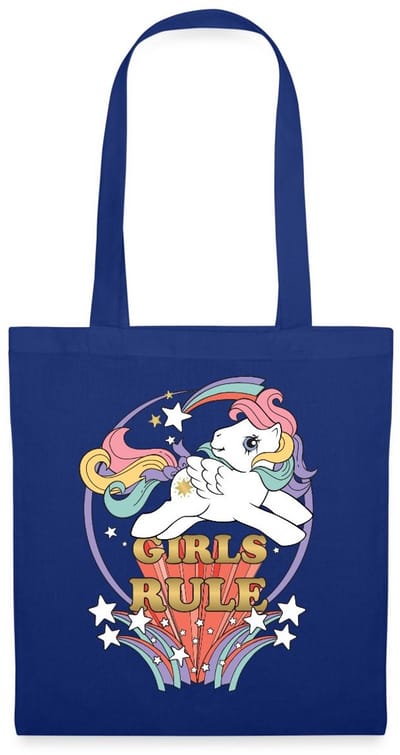 My Little Pony Retro Girls Rule Statement Tas Van Stof Schoudertas