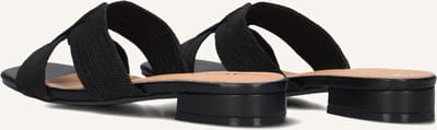 AYANA 0677-1 Slippers - Dames - Zwart - Maat 37
