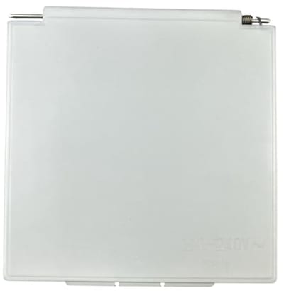 Beschermdeksel voor buitenstroomaansluiting 220V voor camper en caravan