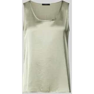 regular fit top met viscose