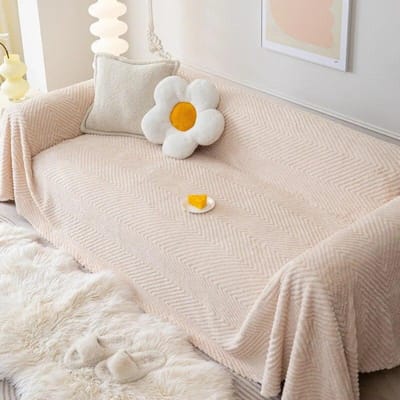 Sofa Handdoek in Scandinavische Stijl Eenvoudige Sofa Handdoek Antislip Stofdicht Universele Sofa Hoes Verdikkend Shu Velours Bank Handdoek Deken 180x130cm1pcs