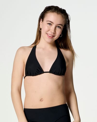 Moodies menstruatie zwemkleding - Bikinitop - Zwart - maat XXS