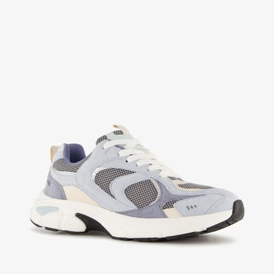 Blue Box dames dad sneakers blauw - Maat 37 - Uitneembare zool