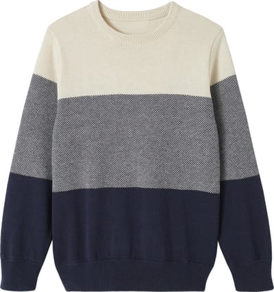 Vertbaudet Colorblock jongenstrui met siersteek