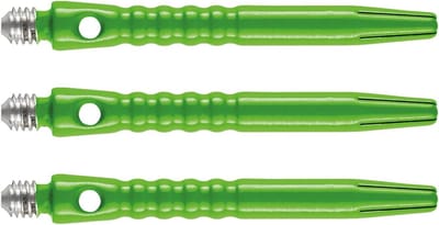 Aluminium Dart Stems (Shaften) in Set van 2 - Hoge Kwaliteit Gripprofiel