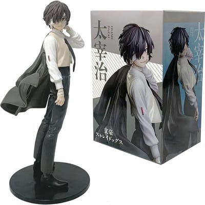 22cm Bungo Stray Dogs Dazai Osamu Nakahara Chuuya PVC Actiefiguur Verfijnd Detail Collectie Bureau Decor Model Hoge Kwaliteit Speelgoed