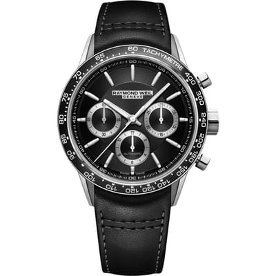 Raymond Weil Freelancer Heren Horloge Zwart 7741-SC1-20021