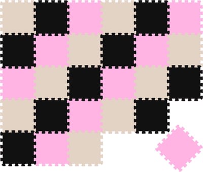 Van dag Één: 27-delige Baby Puzzel Speelmat - 30x30 EVA Schuim Kruipmat Vloermat Speeltapijt Kind
