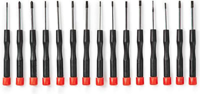 Nedis Precisieschroevendraaierset - 3x PH / 4x Flat / 4x Hex / 4x Tx