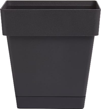 Elezza cSmart Bloempot L17 x B17 x H17 cm - Antraciet