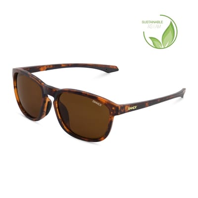 SINNER Yacan - Zonnebril - SINTEC®-lenzen - Tortoise bruin/ zwart - Unisex - One size - BIO based frame