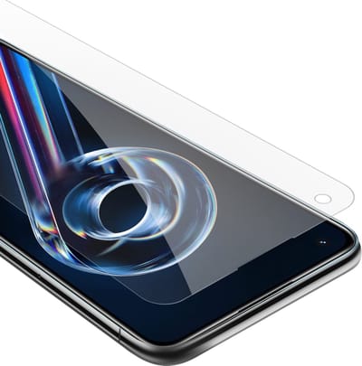 Cadorabo Screenprotector geschikt voor Realme 9 5G / 9 PRO / V25 / Q5 / OnePlus Nord CE 2 LITE 5G - Pantser film Beschermende film in KRISTALHELDER Geharde (Tempered) display beschermglas in 9H hardheid met 3D Touch