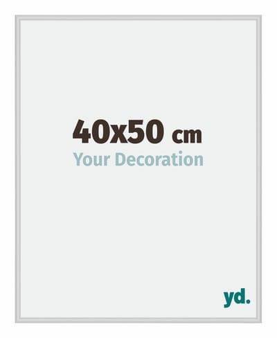 Your Decoration - Fotolijst 40x50 cm - Aluminium - Zilver Mat - Miami