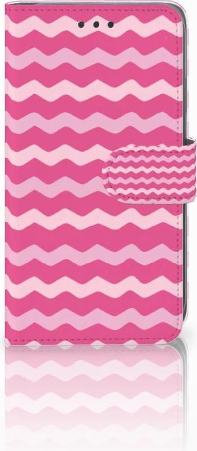 Apple iPhone Xr Telefoon Hoesje Waves Pink