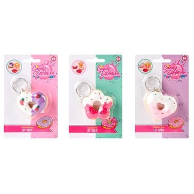 Create it! Candy explosion Donut lippenbalsem sleutelhanger Opmaken en sieraden