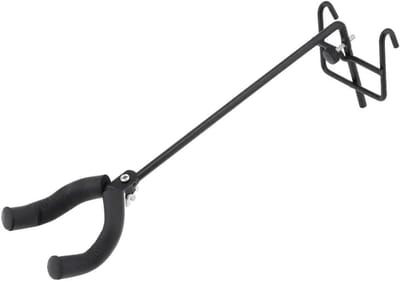 Gitaar Muurbeugel - Instrumenten Hanger - Muziek Opslag - Zachte Sponslaag - Universele Maat - Zwart