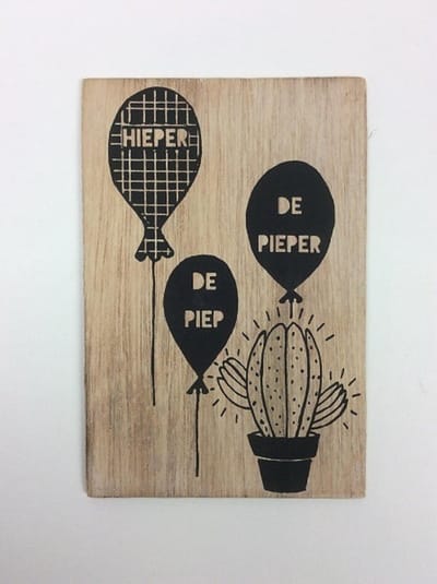 Postkaart Hieperdepieperdepiep