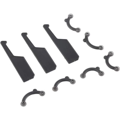 Pince Nez Invisible pour Remonter le Nez, Minceur, Lifting, Redressement, Clip pour Arête Nasale, Améliorateur de Beauté black