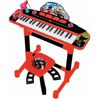 Miraculous Ladybug elektronisch keyboard met zitje
