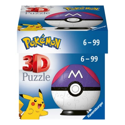 Ravensburger Pokemon Masterball 3D Puzzle 54 pcs. 3D Puzzels