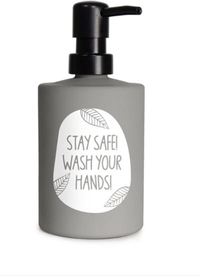 Handzeep Dispenser-Stay safe-cadeau-Keuken-badkamer