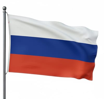 Trasal - vlag Rusland - russische vlag - 150x90cm