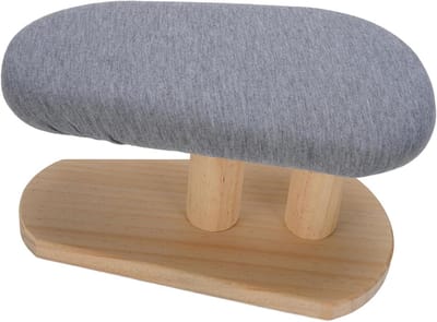Mouw Bureau Strijkplank - Tafelblad Strijkijzer - Kleding Strijken - Massief Hout Ondersteuning - 28 x 18 x 15 Cm