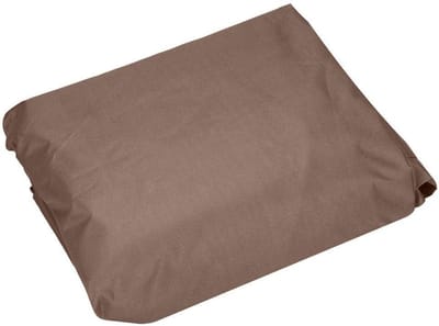 Hot Tub Cover - Vierkante Beschermhoes voor Buitenspa (Bruin) met Stofdichte Functie
