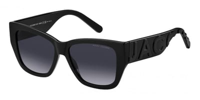 Marc Jacobs MARC 695/S BLACK/GREY SHADED 55/16/145 Damenbrillen Zonnebrillen