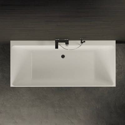 SPALINA - Vrijstaand bad - Cobalt 170 blanche, 170 x75 x56 cm, Wit