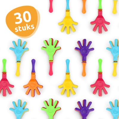 Isa's Friends® - Uitdeelcadeaus Klaphandjes Mini - 30 stuks - Traktatie - Uitdeelcadeautjes voor Kinderen