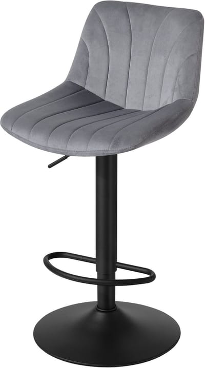 VASAGLE - Barkruk - Set van 2 - In Hoogte Verstelbaar 88-108 cm - Draaibaar met Voetsteun