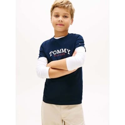 T-Shirt Tommy Hilfiger Monogram Graphic - Fashion Wear - Kinderen