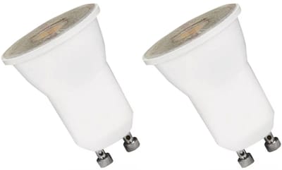Spectrum LED Reflectorlamp GU10 2W - 230V - 150 Lumen - 3000K Warm wit - Gezellig licht - Energiezuinig - 2 stuks